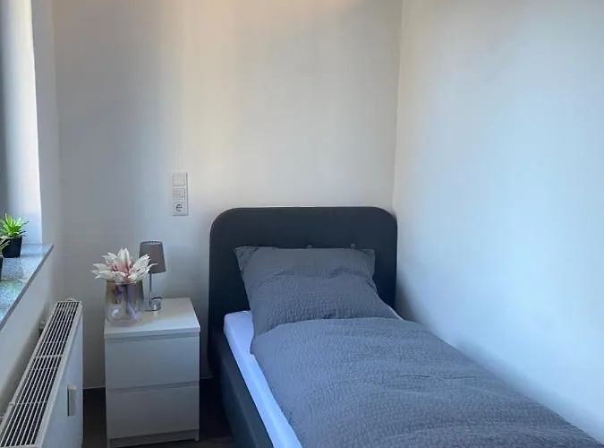 דירה Bielefeld City Apartments - Komfortable Einzelzimmer Und Doppelzimmer - Moderne Badezimmer, Schnelles Wlan, Self-Check-In בילפלד