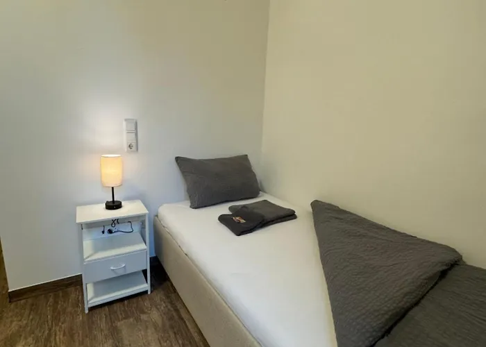 Apartamento Bielefeld City Apartments - Komfortable Einzelzimmer Und Doppelzimmer - Moderne Badezimmer, Schnelles Wlan, Self-Check-In